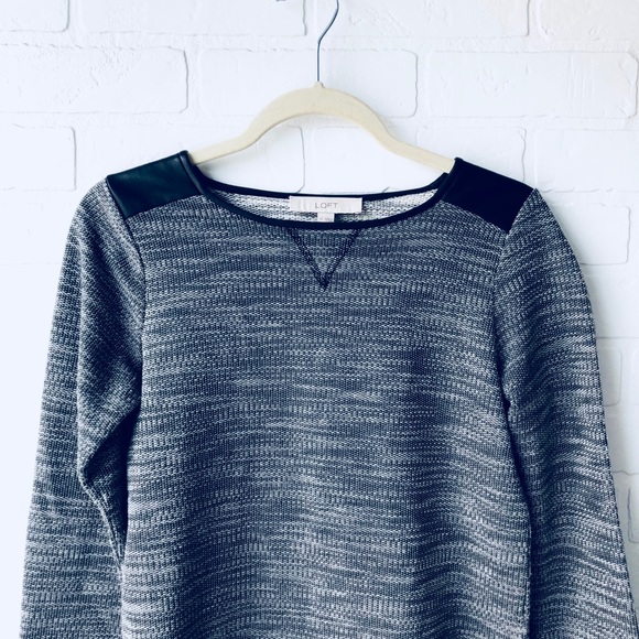 LOFT Gray Dress XS - Picture 4 of 7